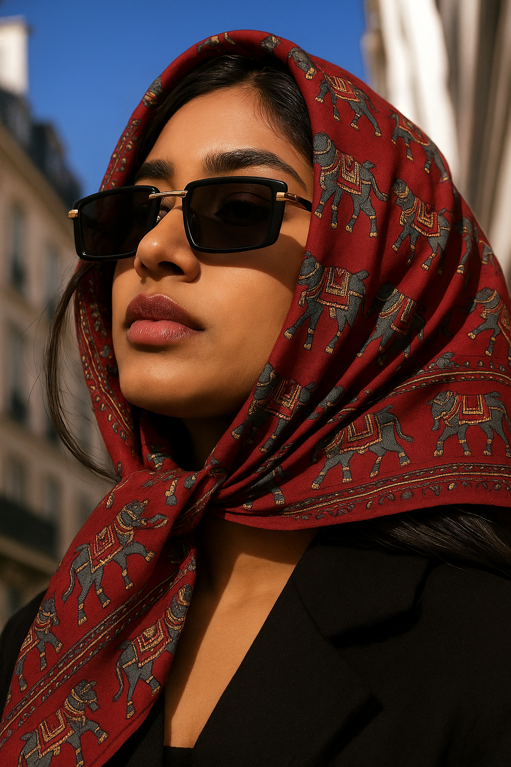 Ajrak Cotton Scalf