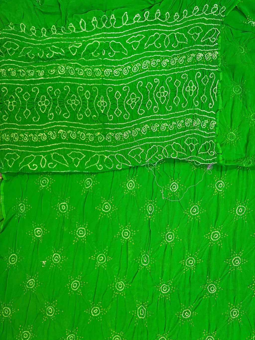Bandhani Georjet Saree