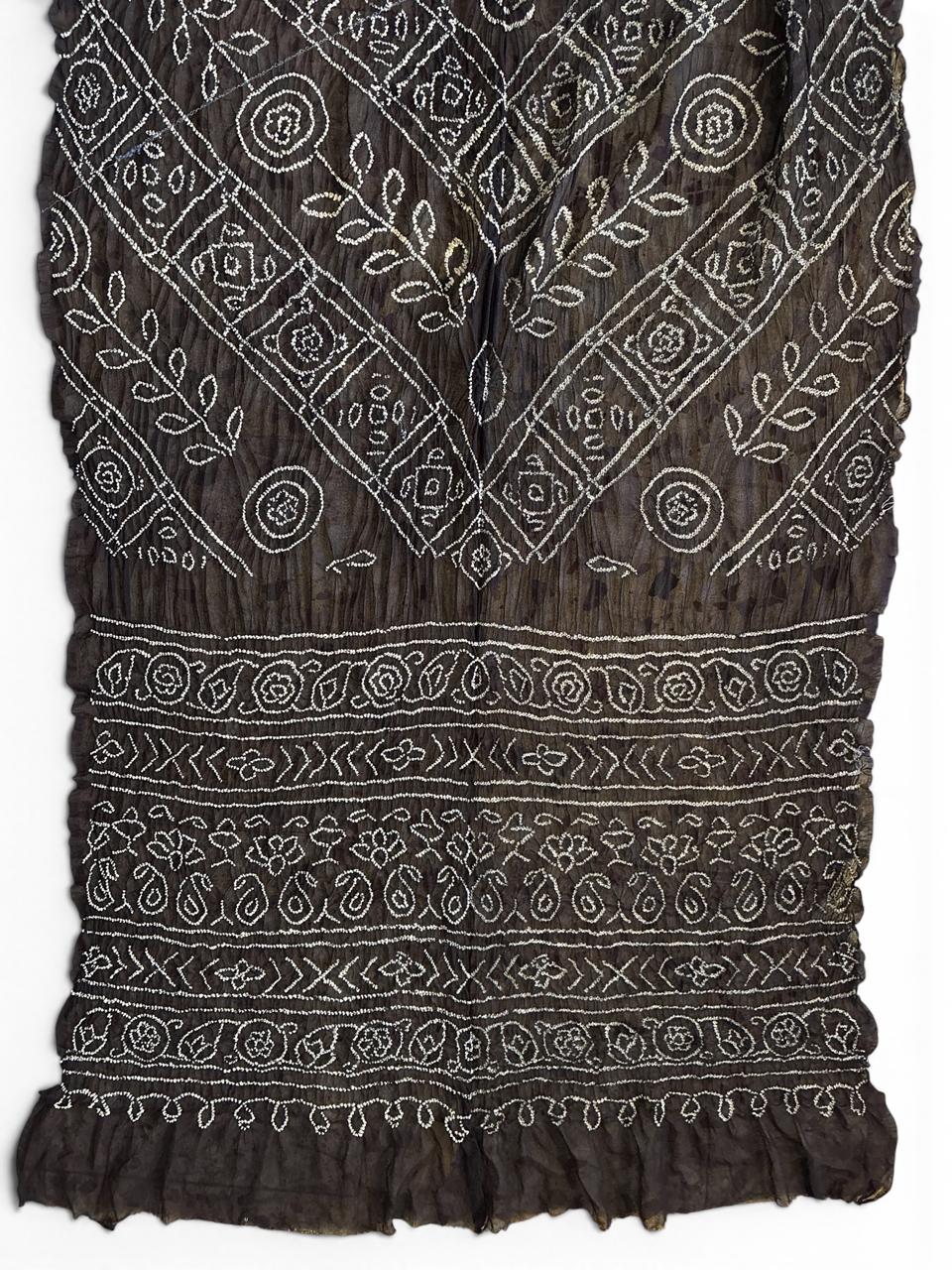 BANDHANI GEORGETT SAREE