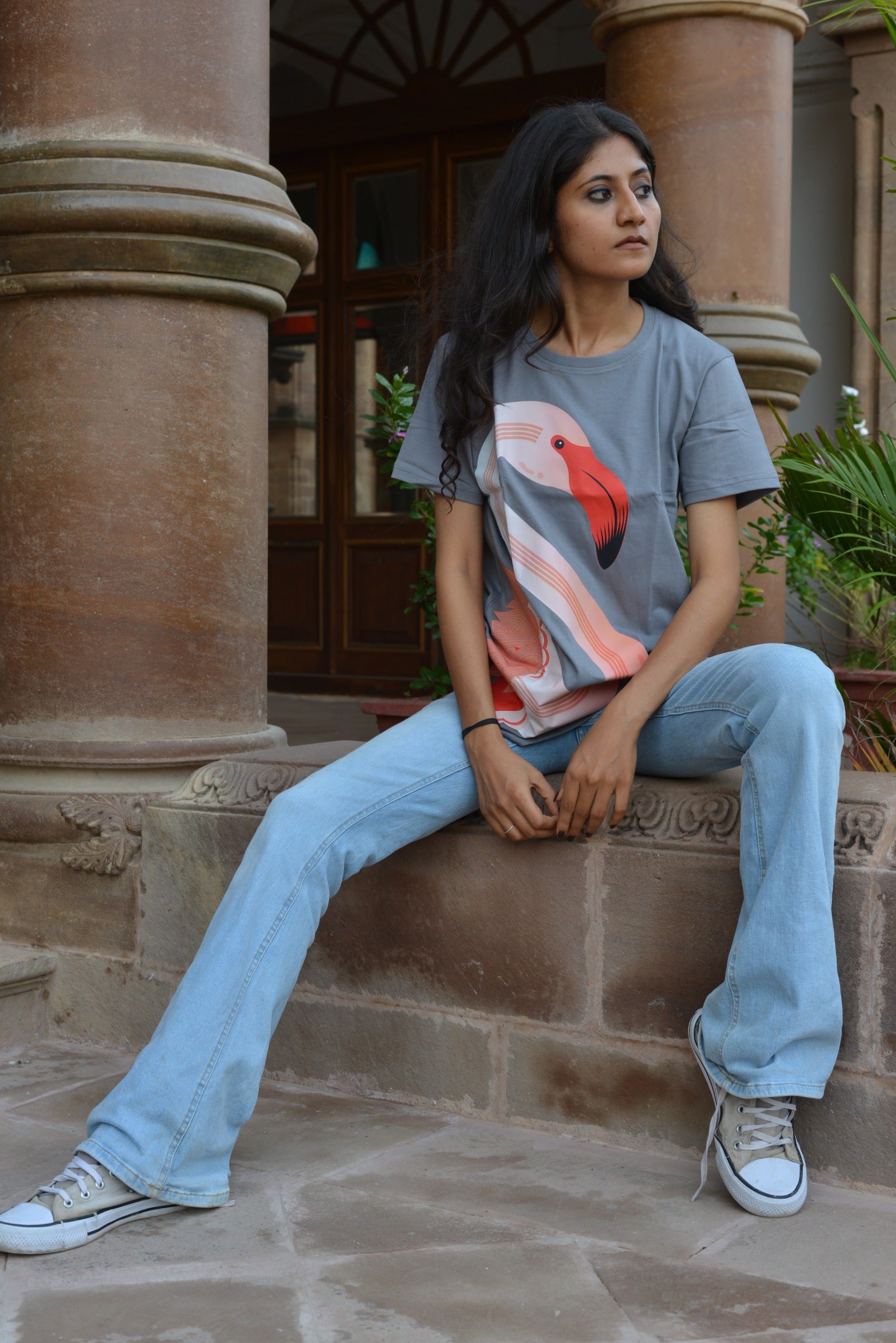 Wildlife T-Shirts - Greater Flamingo
