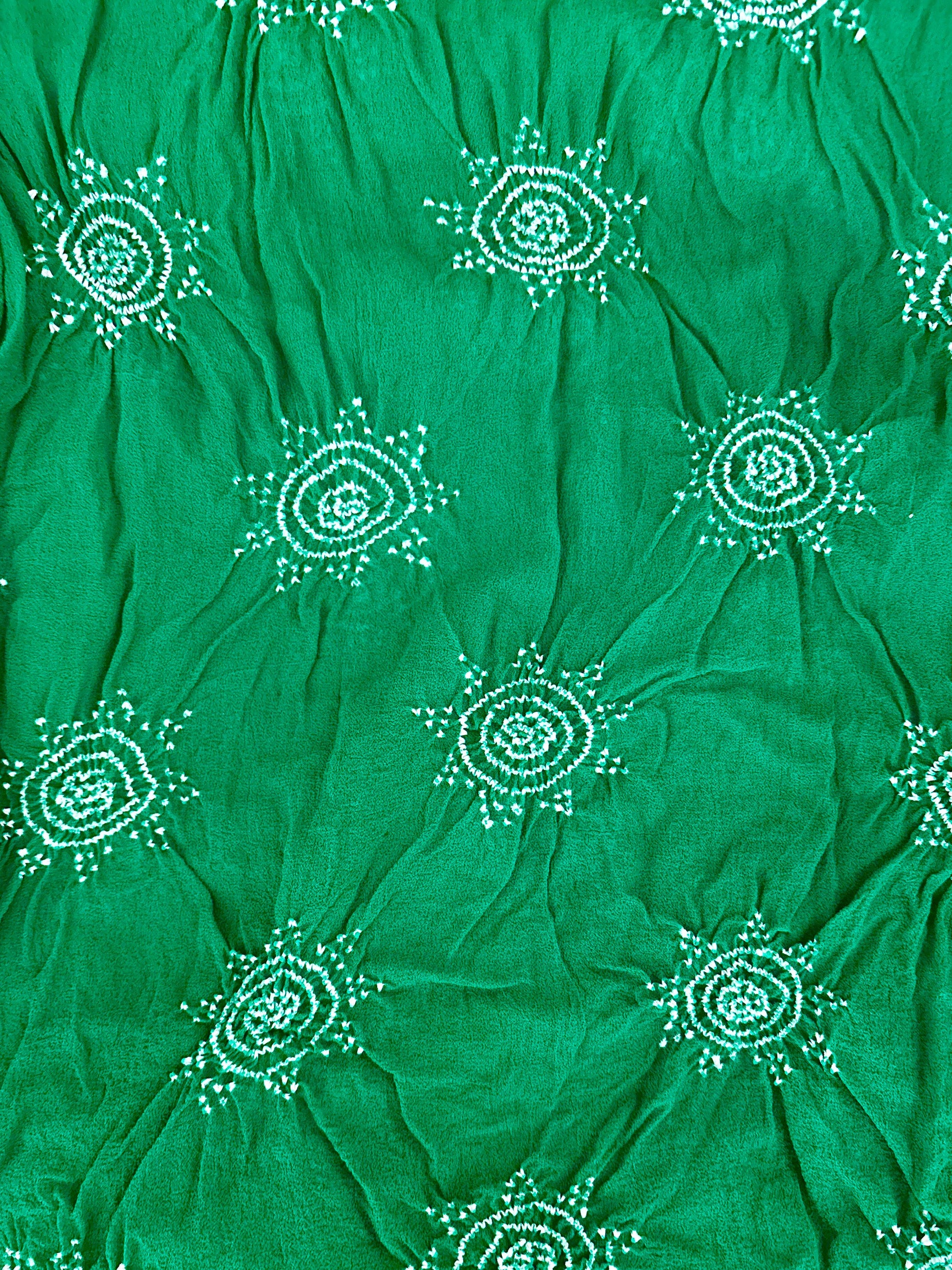 Bandhani Georjet Saree
