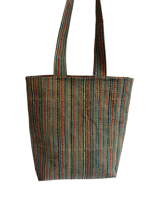 Ajrak tote Bag
