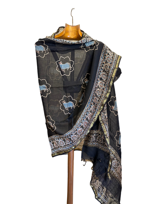 Ajrak X Chanderi